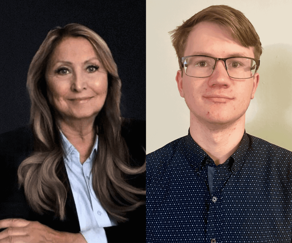Sylvia Barron and Aiden Miner